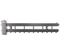 Гидрострелка с коллектором на 6 контуров BMSS-150-6D (нерж., до 150 кВт, подкл. котла G 1½″, 5 контуров G 1″, боковой контур)G 1½″