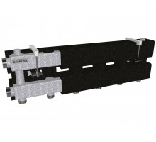 MK-100-3.EPP (до 100 кВт, 2 магистрали G 1¼″, 3 контура G 1″, EPP-термоизоляция, 4D-кронштейны K.UMS, цвет ″черный муар с серебром″, универсальное подключение термодатчика)