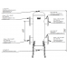 Гидрострелка GR-2000-150  (до 2 МВт, фланец 1-150-10 ГОСТ 12820-81, корпус из бесшовной трубы D=377 мм ст. 09Г2С толщиной 9 мм, 4 подключения Rp ½″)